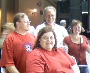 Bob, Mariilyn, Maureen & Fr. Paul