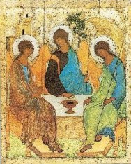 Byzantine Icon of the Holy Trinity